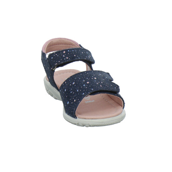 Ricosta Moni Sandalen Blau-kombi - 360° Ansicht