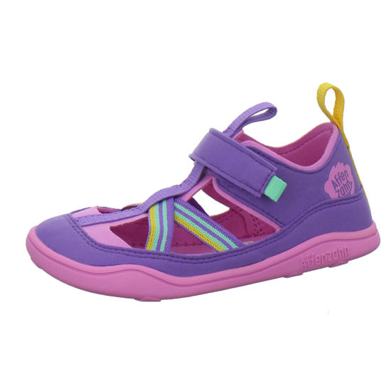 Affenzahn Vegan Breezy Sandalen Violett - 360° Ansicht