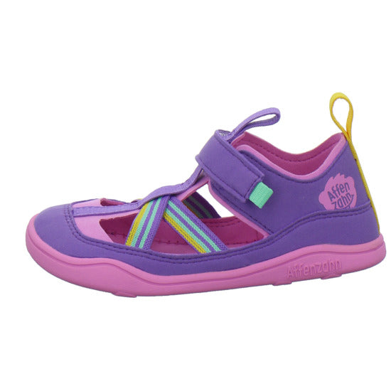 Affenzahn Vegan Breezy Sandalen Violett - 360° Ansicht