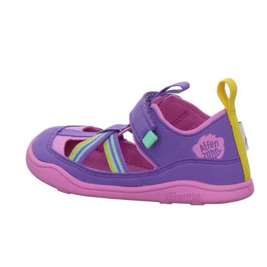 Affenzahn Vegan Breezy Sandalen Violett - 360° Ansicht