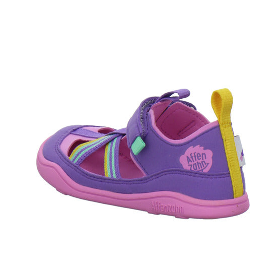 Affenzahn Vegan Breezy Sandalen Violett - 360° Ansicht