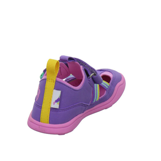 Affenzahn Vegan Breezy Sandalen Violett - 360° Ansicht