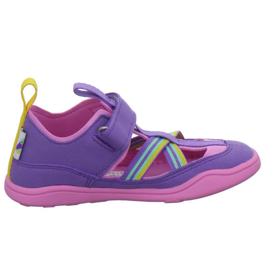 Affenzahn Vegan Breezy Sandalen Violett - 360° Ansicht