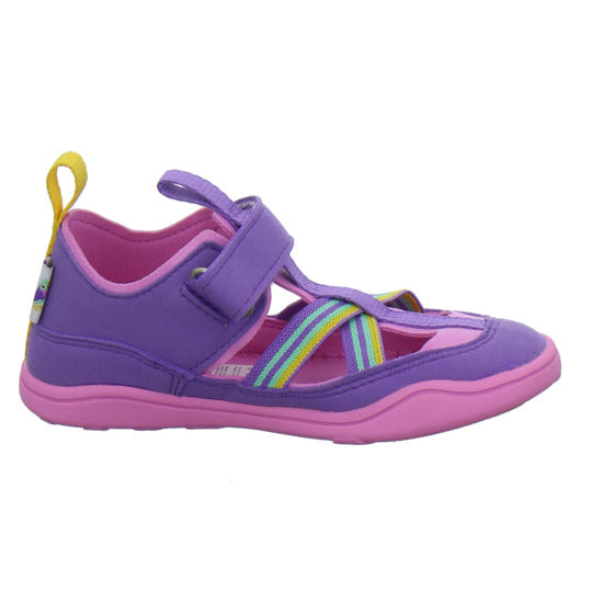 Affenzahn Vegan Breezy Sandalen Violett - 360° Ansicht