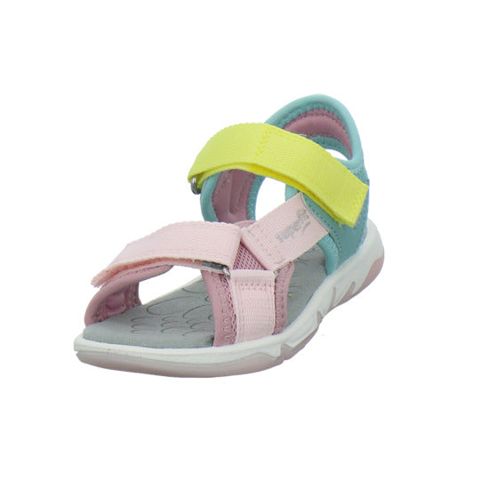 Superfit Pebbles Sandalen Rosa - 360° Ansicht
