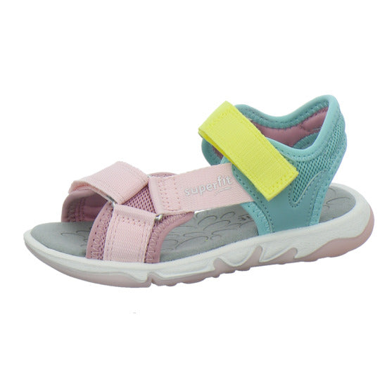 Superfit Pebbles Sandalen Rosa - 360° Ansicht