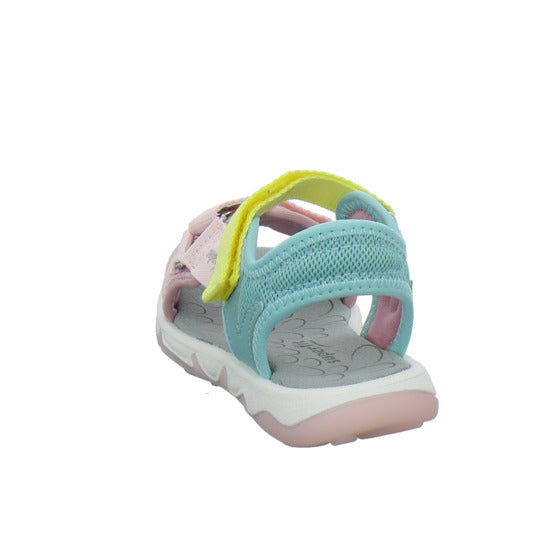 Superfit Pebbles Sandalen Rosa - 360° Ansicht