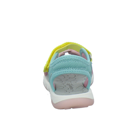 Superfit Pebbles Sandalen Rosa - 360° Ansicht
