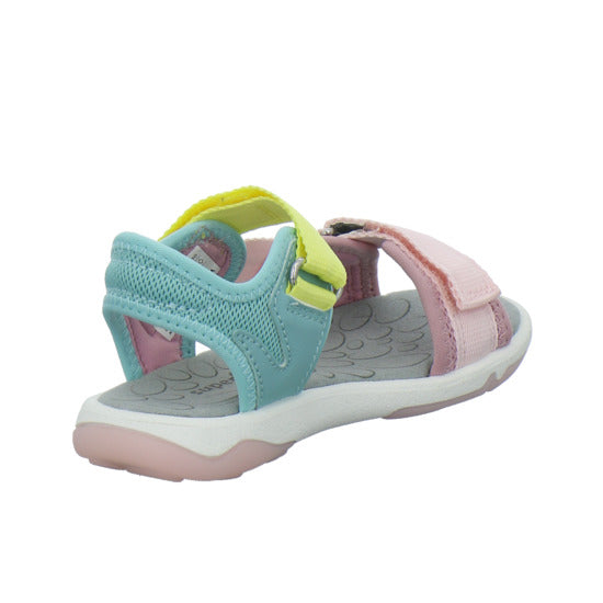 Superfit Pebbles Sandalen Rosa - 360° Ansicht