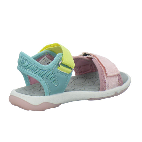 Superfit Pebbles Sandalen Rosa - 360° Ansicht