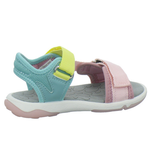 Superfit Pebbles Sandalen Rosa - 360° Ansicht