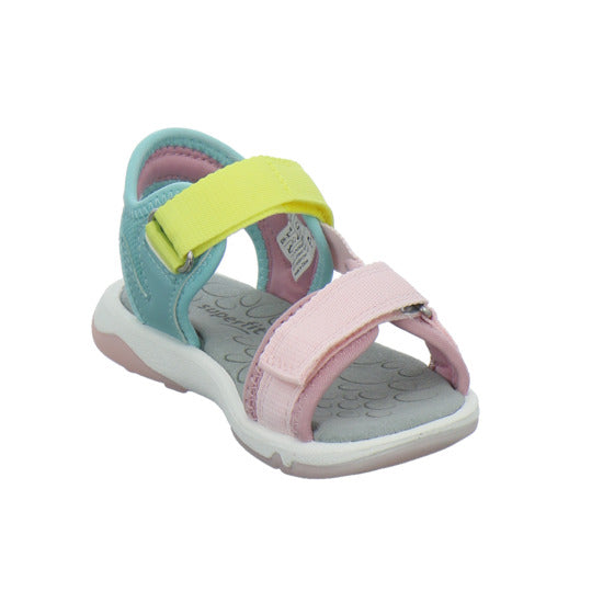 Superfit Pebbles Sandalen Rosa - 360° Ansicht