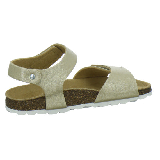 Richter Sandalen Gold - 360° Ansicht