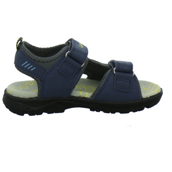 Lurchi Kodo Sandalen Blau-kombi - 360° Ansicht