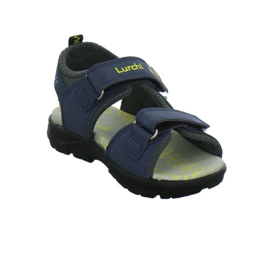 Lurchi Kodo Sandalen Blau-kombi - 360° Ansicht