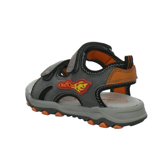 Lurchi Rosco Blinker Sandalen Grau-kombi - 360° Ansicht