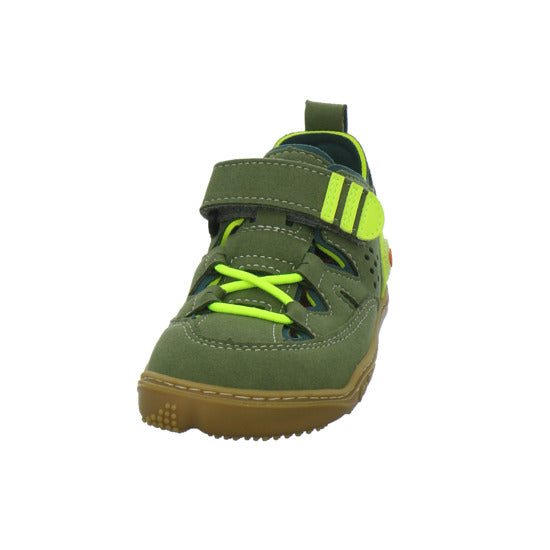 Ricosta Sandalen Jungen Lerche Barefoot oliv