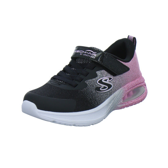 Skechers Halbschuhe Mädchen Microspec Glitz Schwarz-kombi