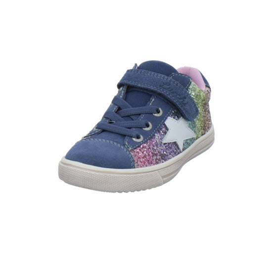 Lurchi Salita Halbschuhe Blau-kombi - 360° Ansicht