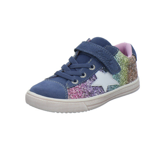 Lurchi Salita Halbschuhe Blau-kombi - 360° Ansicht
