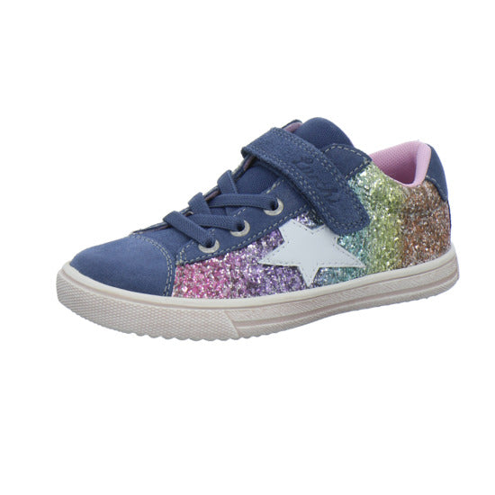 Lurchi Salita Halbschuhe Blau-kombi - 360° Ansicht
