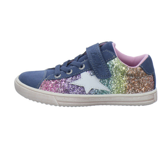 Lurchi Salita Halbschuhe Blau-kombi - 360° Ansicht