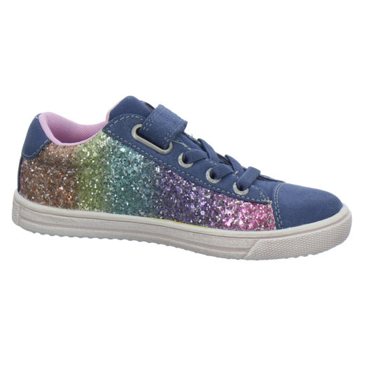 Lurchi Salita Halbschuhe Blau-kombi - 360° Ansicht