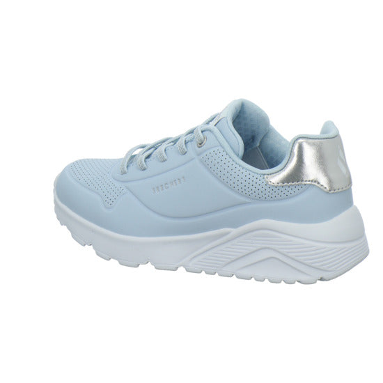 Skechers UNO LITE Halbschuhe Hellblau - 360° Ansicht