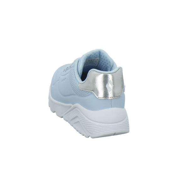 Skechers UNO LITE Halbschuhe Hellblau - 360° Ansicht