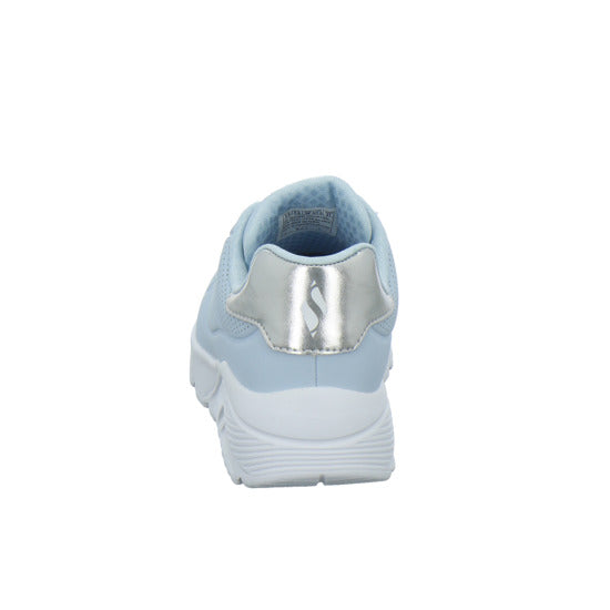 Skechers UNO LITE Halbschuhe Hellblau - 360° Ansicht