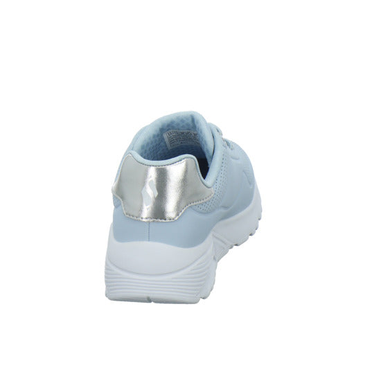 Skechers UNO LITE Halbschuhe Hellblau - 360° Ansicht