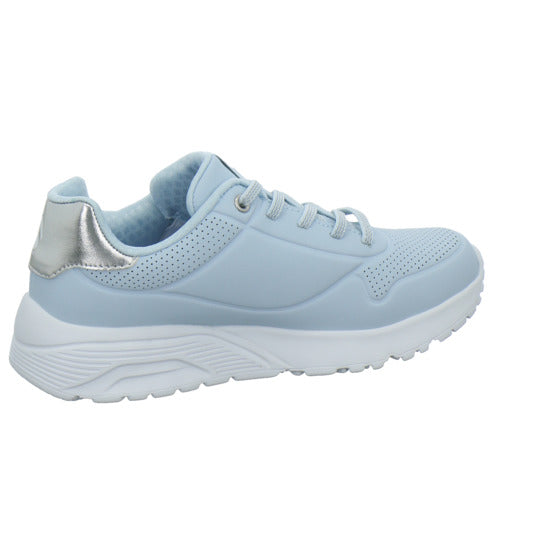 Skechers UNO LITE Halbschuhe Hellblau - 360° Ansicht