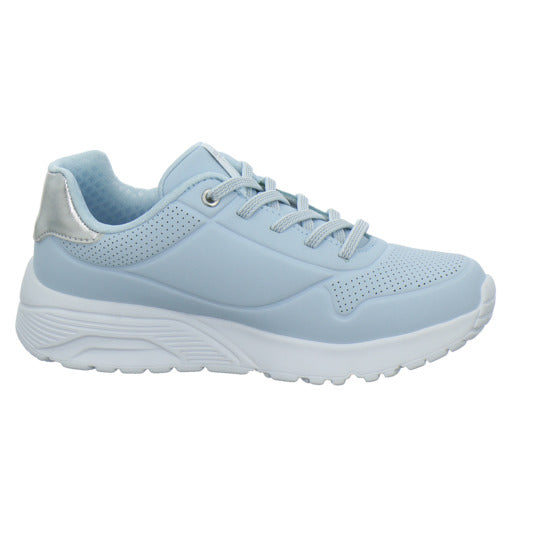 Skechers UNO LITE Halbschuhe Hellblau - 360° Ansicht