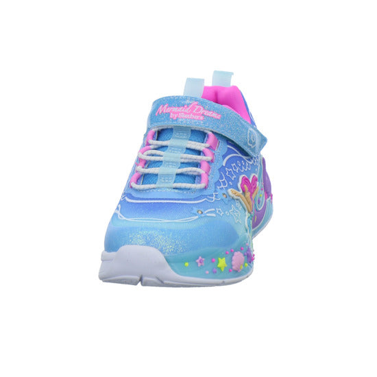 Skechers MERMAID DREAMS Halbschuhe Hellblau - 360° Ansicht