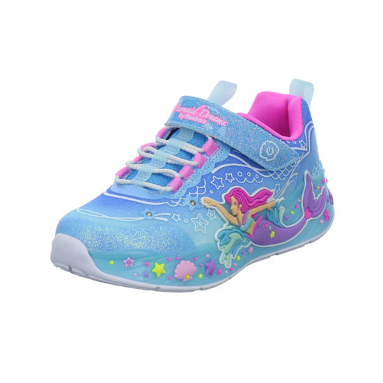 Skechers MERMAID DREAMS Halbschuhe Hellblau - 360° Ansicht