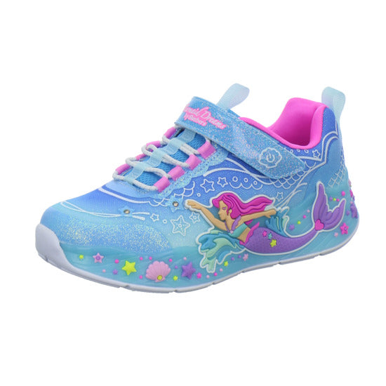 Skechers MERMAID DREAMS Halbschuhe Hellblau - 360° Ansicht