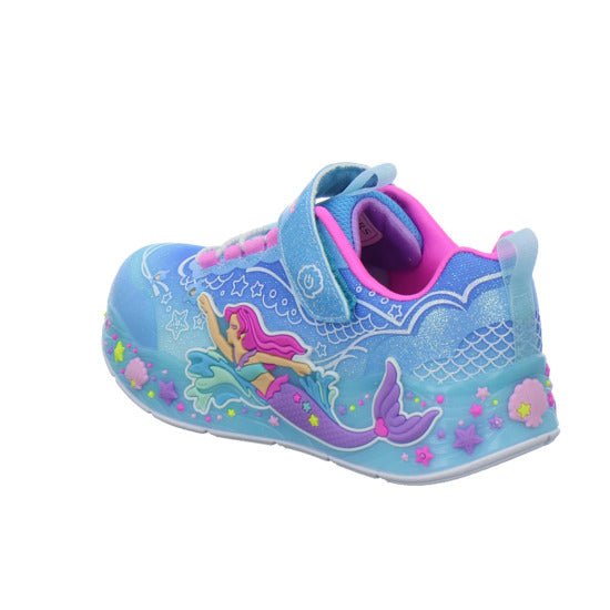 Skechers MERMAID DREAMS Halbschuhe Hellblau - 360° Ansicht