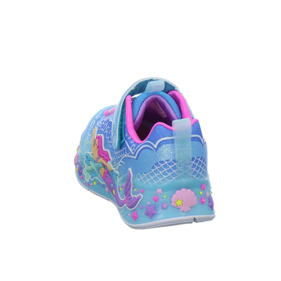 Skechers MERMAID DREAMS Halbschuhe Hellblau - 360° Ansicht