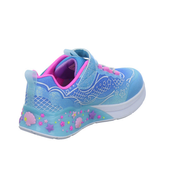 Skechers MERMAID DREAMS Halbschuhe Hellblau - 360° Ansicht