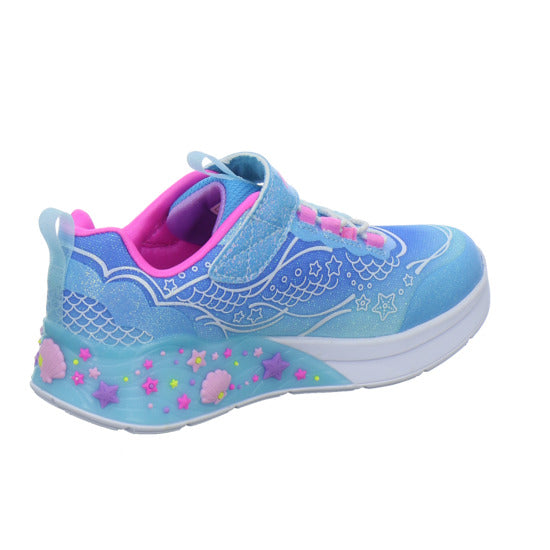 Skechers MERMAID DREAMS Halbschuhe Hellblau - 360° Ansicht