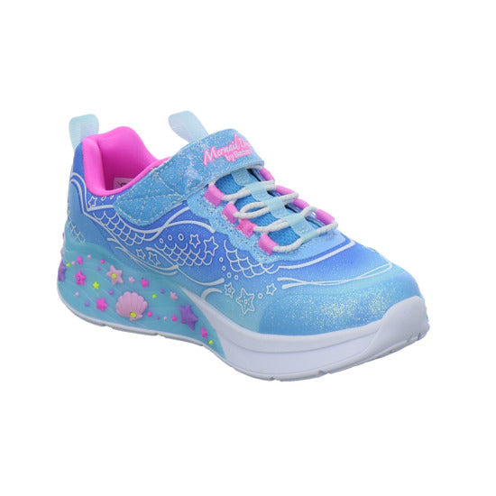 Skechers MERMAID DREAMS Halbschuhe Hellblau - 360° Ansicht