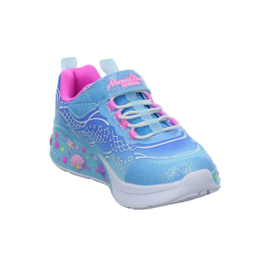 Skechers MERMAID DREAMS Halbschuhe Hellblau - 360° Ansicht
