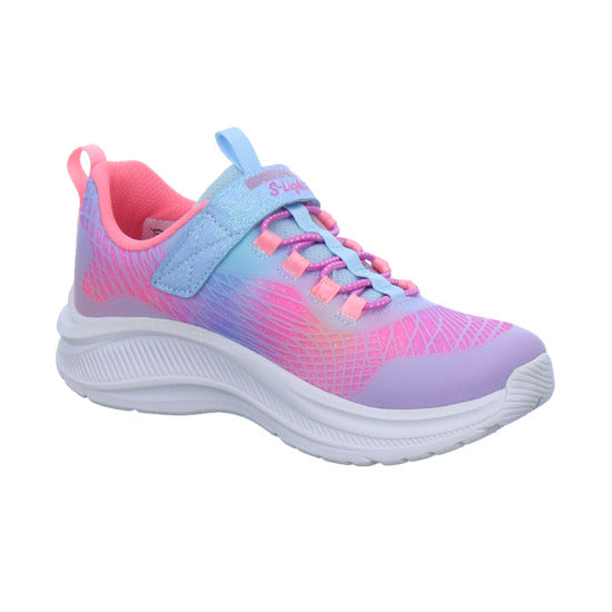 Skechers Halbschuhe Mädchen S-LIGHTS RAIMBOW CRUISERS Hellblau