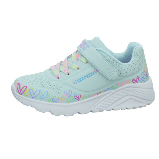 Skechers Halbschuhe Mädchen UNO LITE Hellblau
