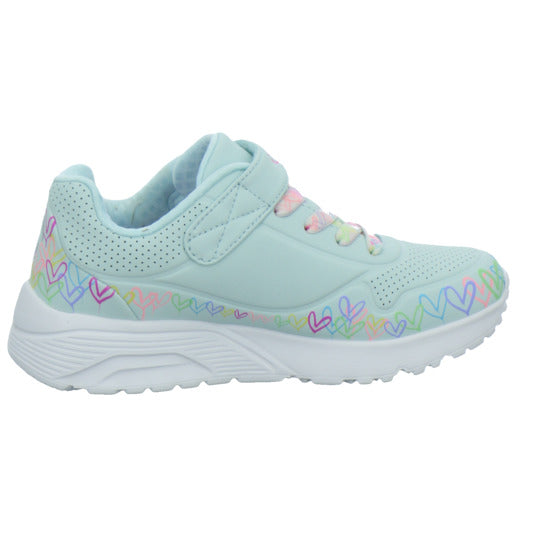 Skechers Halbschuhe Mädchen UNO LITE Hellblau