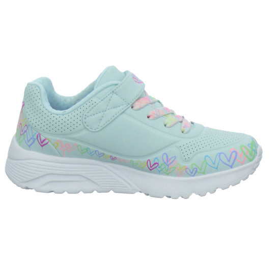 Skechers Halbschuhe Mädchen UNO LITE Hellblau