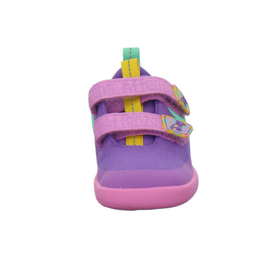 Affenzahn Baumwolle Lucky Halbschuhe Violett - 360° Ansicht