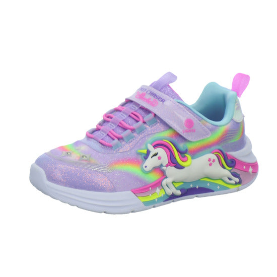 Skechers Halbschuhe Mädchen S-LIGHTS UNICORN Flieder