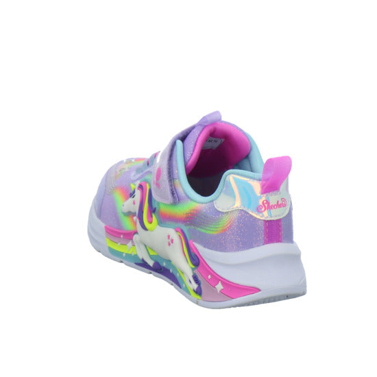 Skechers Halbschuhe Mädchen S-LIGHTS UNICORN Flieder