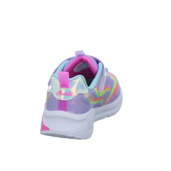 Skechers Halbschuhe Mädchen S-LIGHTS UNICORN Flieder